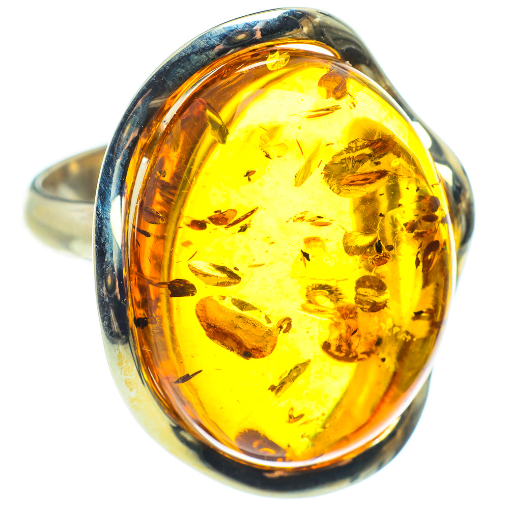Baltic Amber Rings handcrafted by Anasilvercos - RING58262