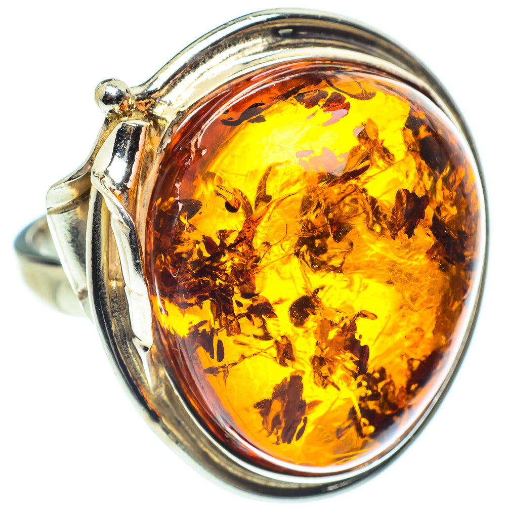 Baltic Amber Rings handcrafted by Anasilvercos - RING58263