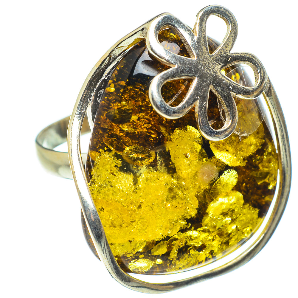 Baltic Amber Rings handcrafted by Anasilvercos - RING58264