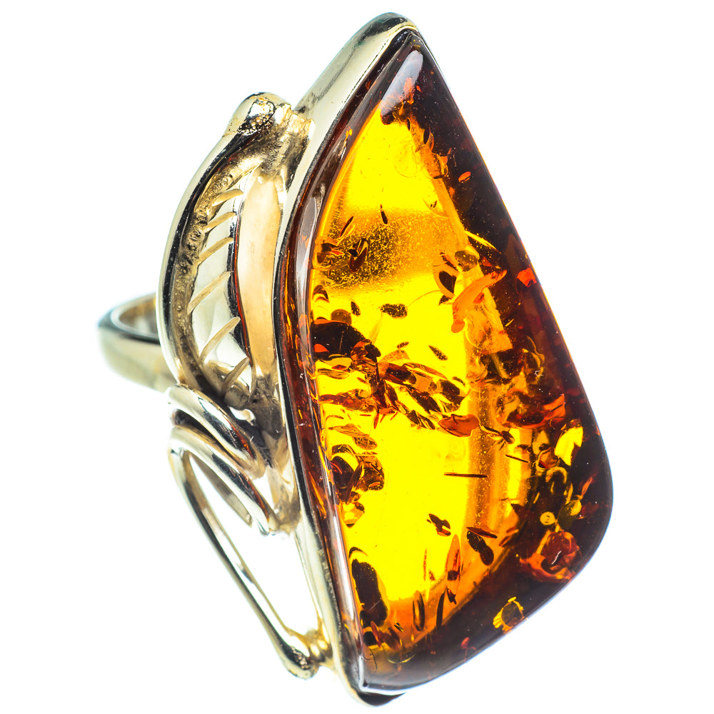 Baltic Amber Rings handcrafted by Anasilvercos - RING58266