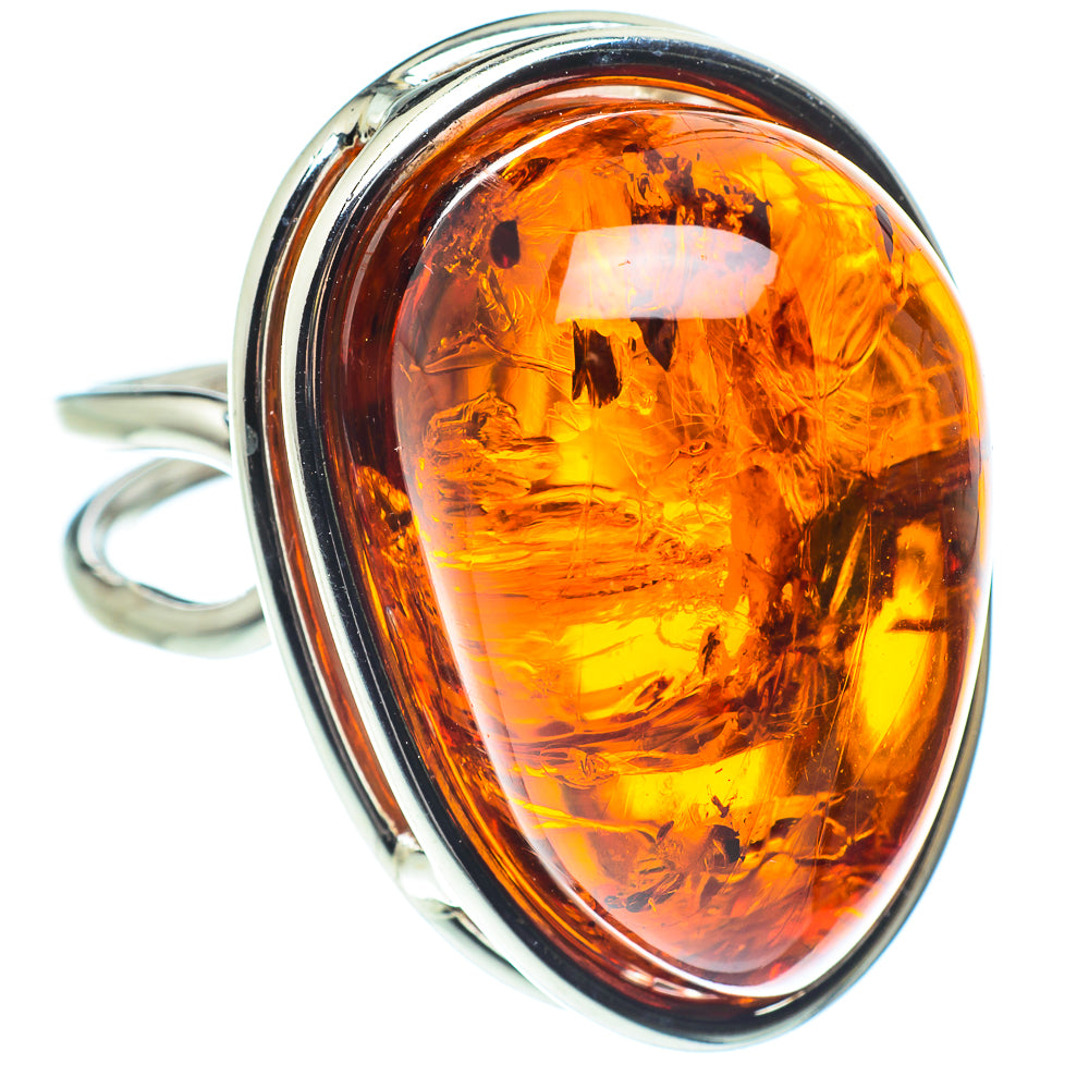 Baltic Amber Rings handcrafted by Anasilvercos - RING58267