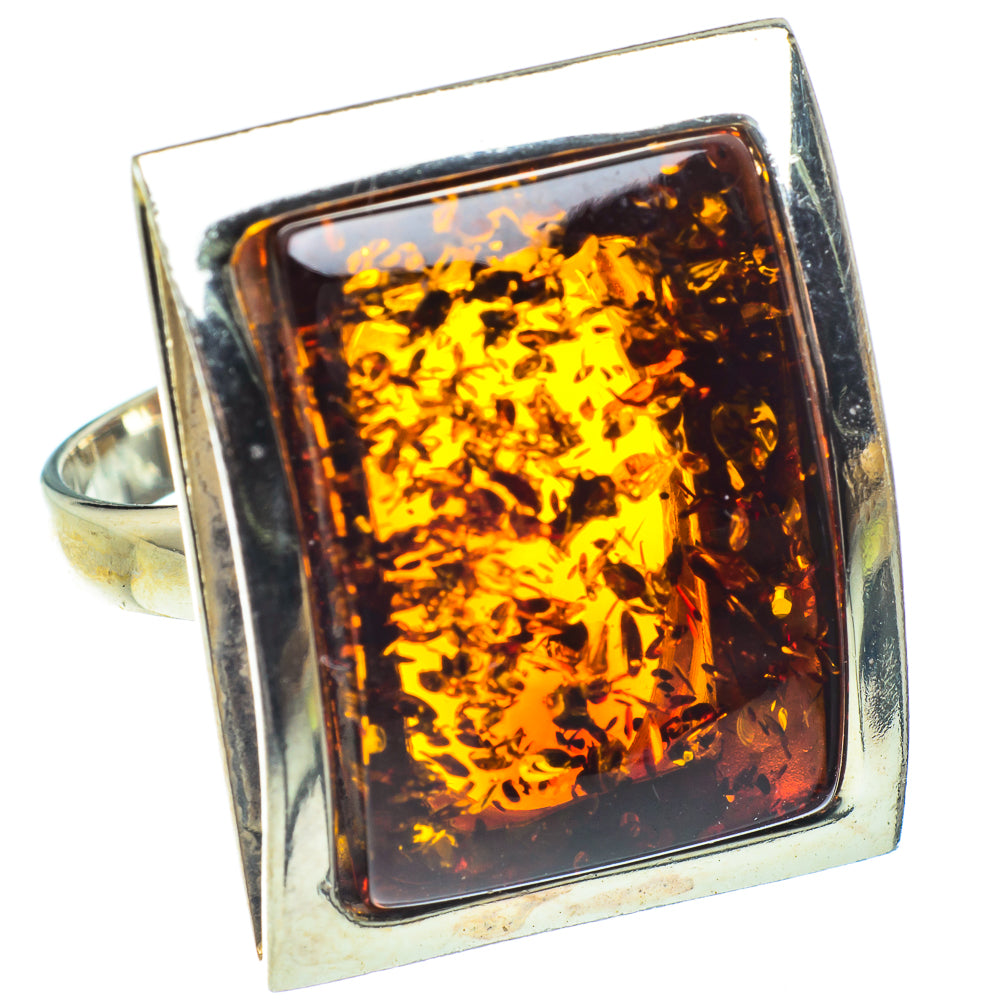 Baltic Amber Rings handcrafted by Anasilvercos - RING58269