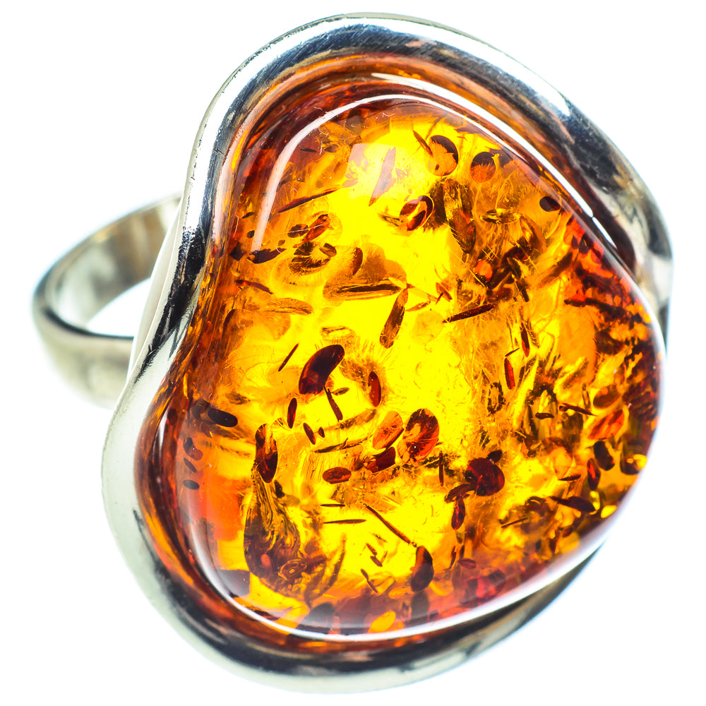 Baltic Amber Rings handcrafted by Anasilvercos - RING58270