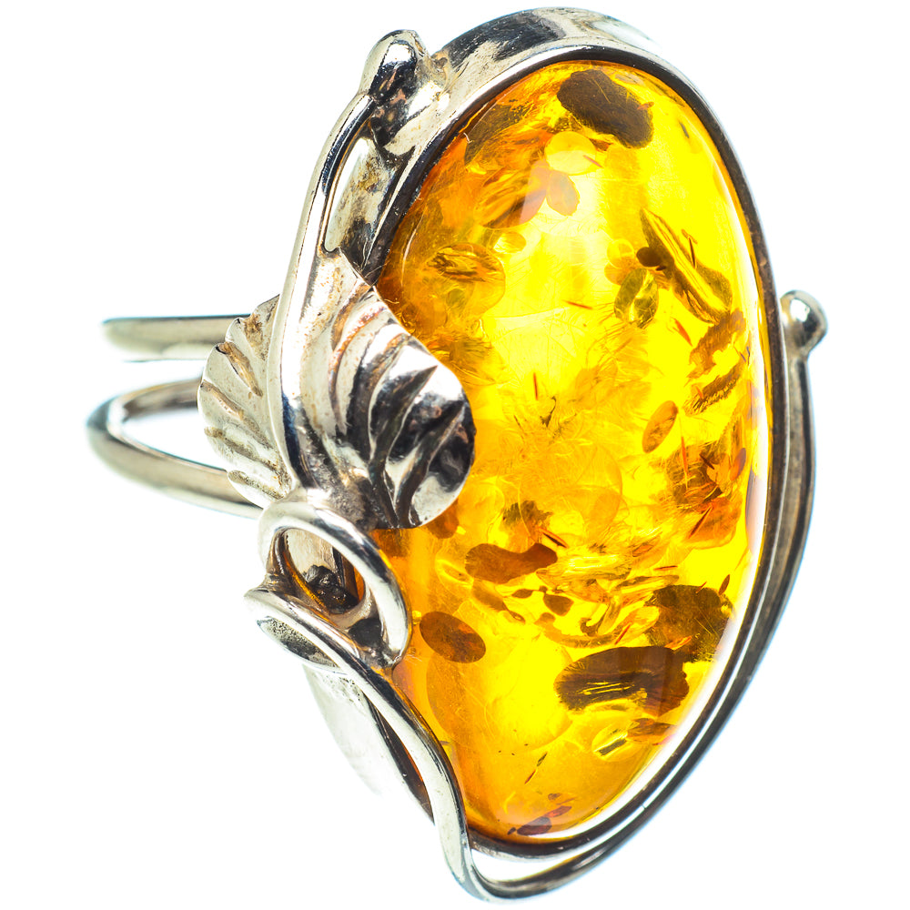 Baltic Amber Rings handcrafted by Anasilvercos - RING58273
