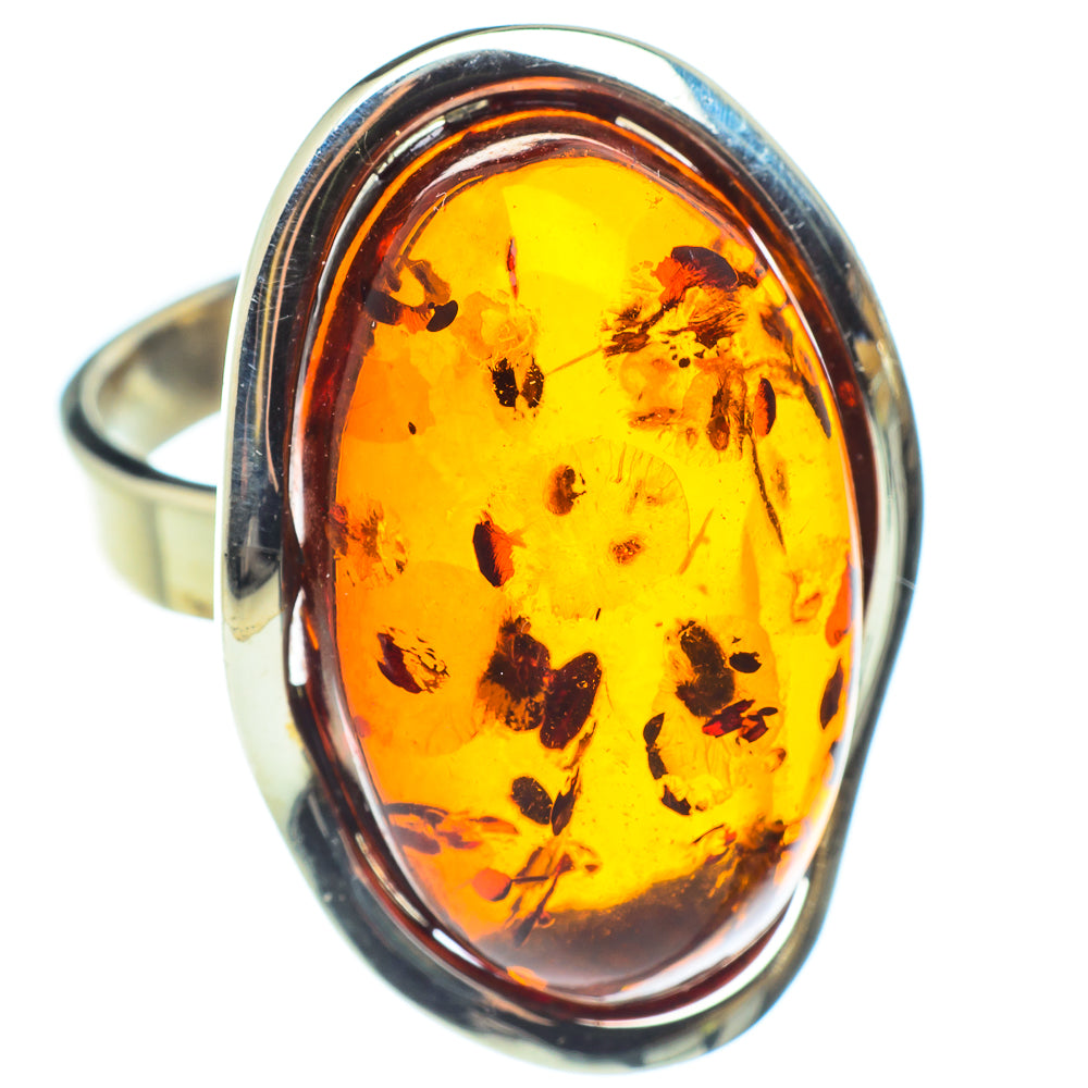 Baltic Amber Rings handcrafted by Anasilvercos - RING58276