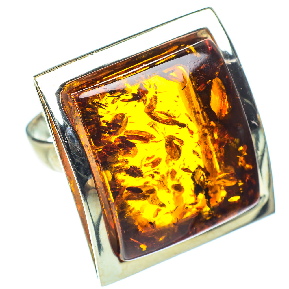 Baltic Amber Rings handcrafted by Anasilvercos - RING58277