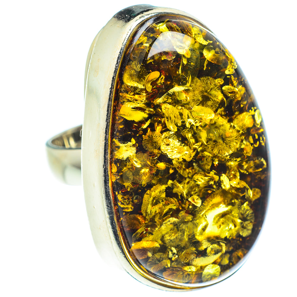 Baltic Amber Rings handcrafted by Anasilvercos - RING58280
