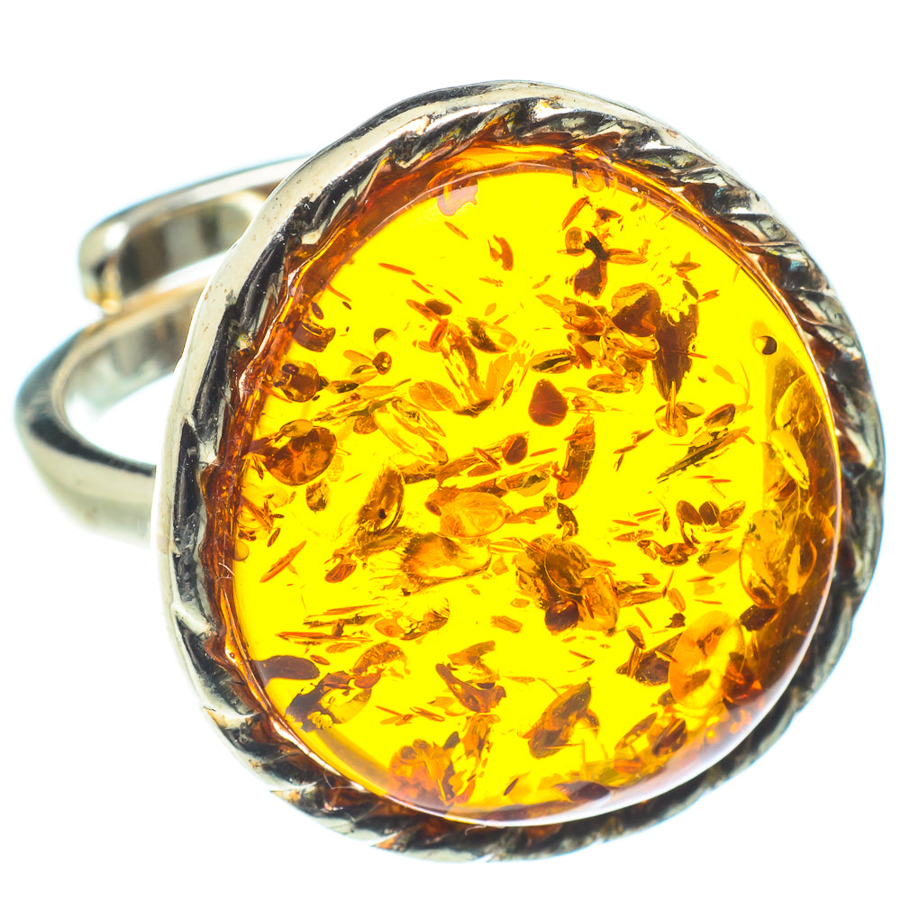 Baltic Amber Rings handcrafted by Anasilvercos - RING58281