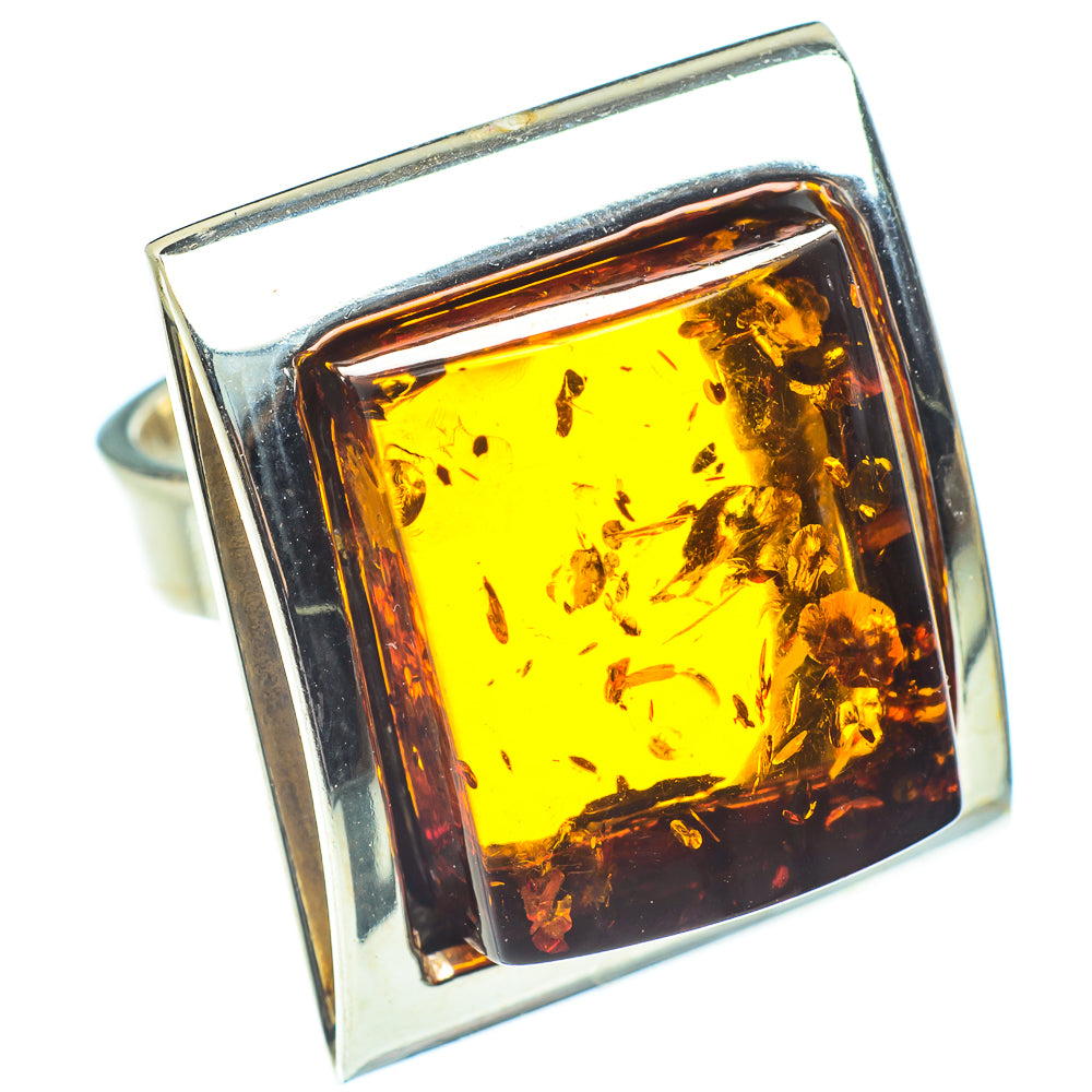 Baltic Amber Rings handcrafted by Anasilvercos - RING58282 - Photo 2