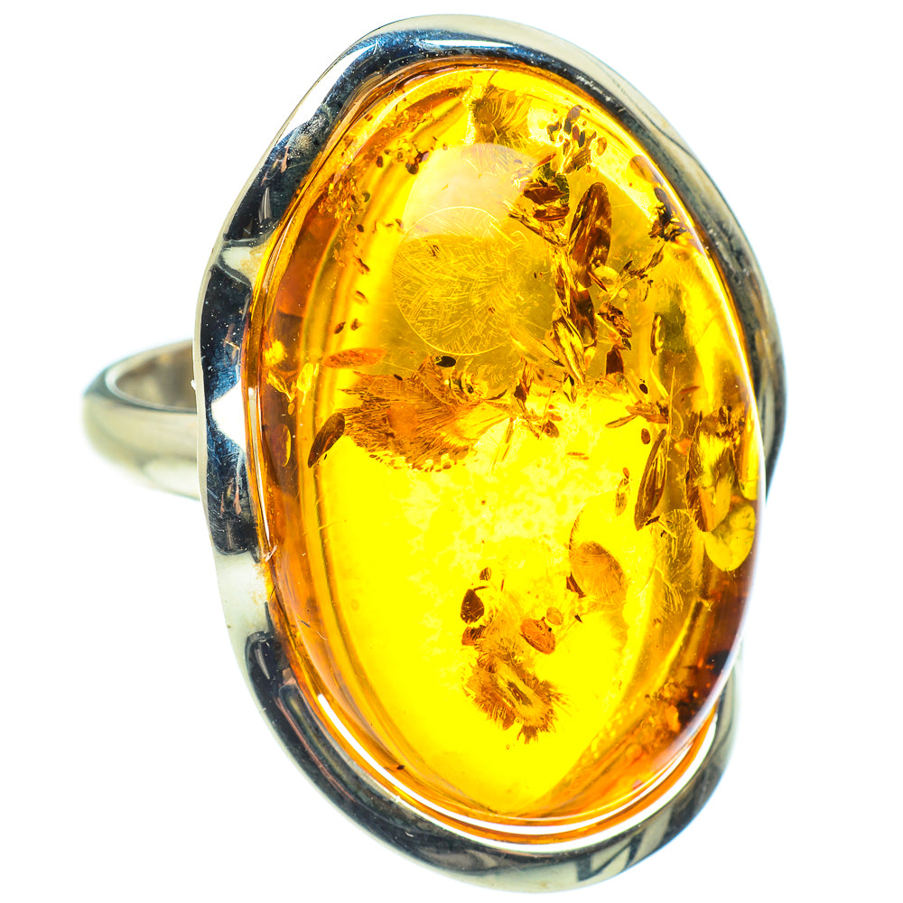 Baltic Amber Rings handcrafted by Anasilvercos - RING58287