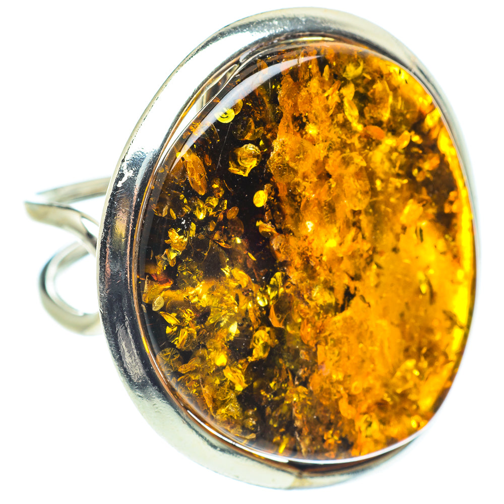Baltic Amber Rings handcrafted by Anasilvercos - RING58288
