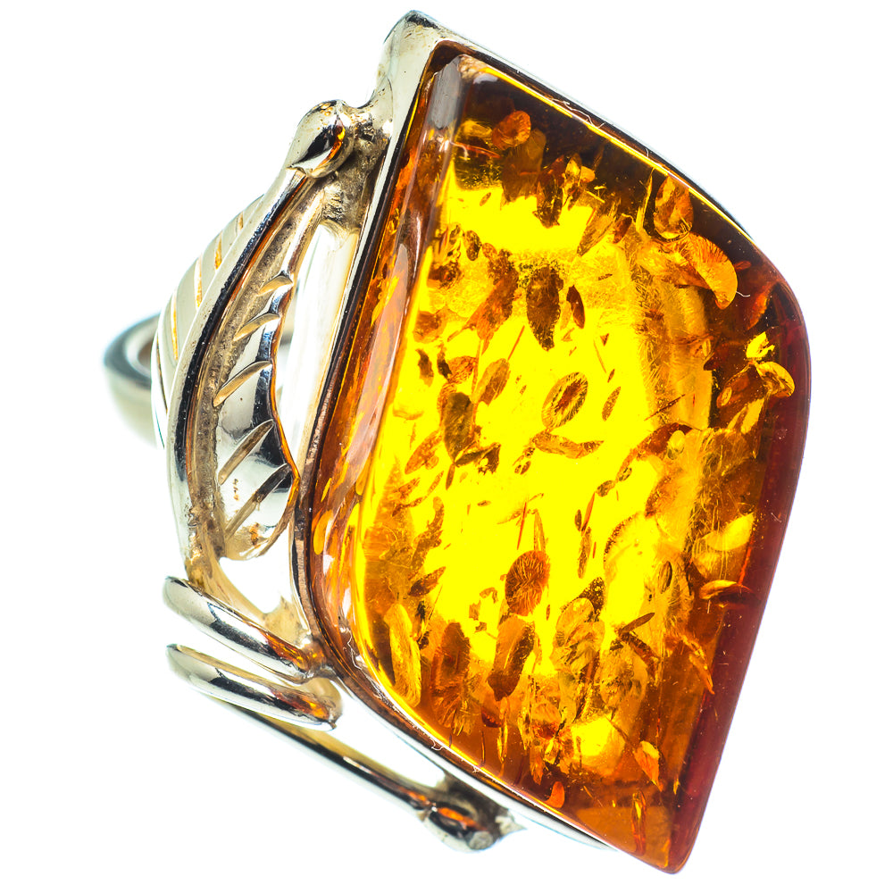 Baltic Amber Rings handcrafted by Anasilvercos - RING58292