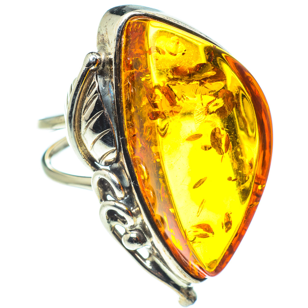 Baltic Amber Rings handcrafted by Anasilvercos - RING58303
