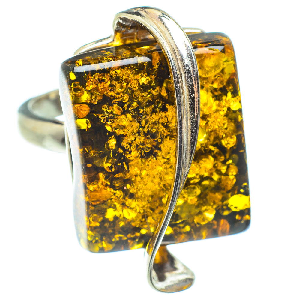 Baltic Amber Rings handcrafted by Anasilvercos - RING58304
