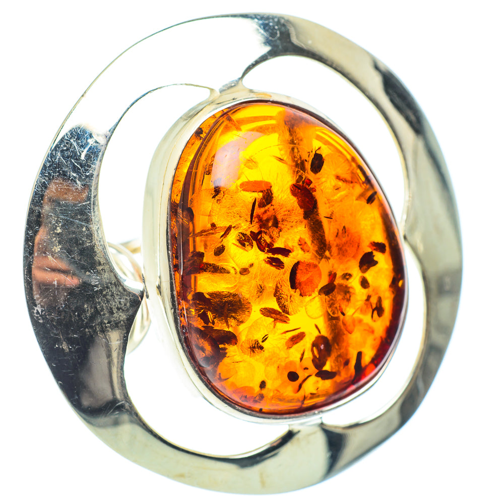 Baltic Amber Rings handcrafted by Anasilvercos - RING58306