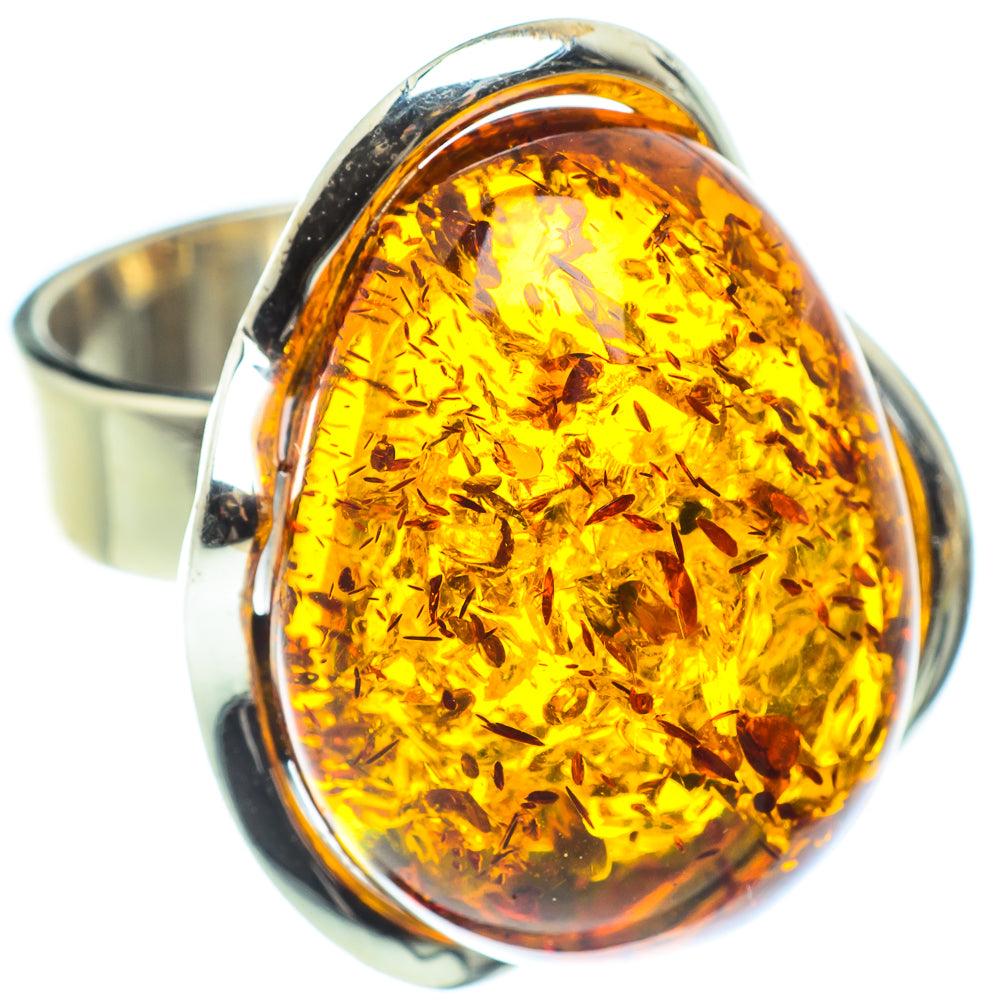Baltic Amber Rings handcrafted by Anasilvercos - RING58308