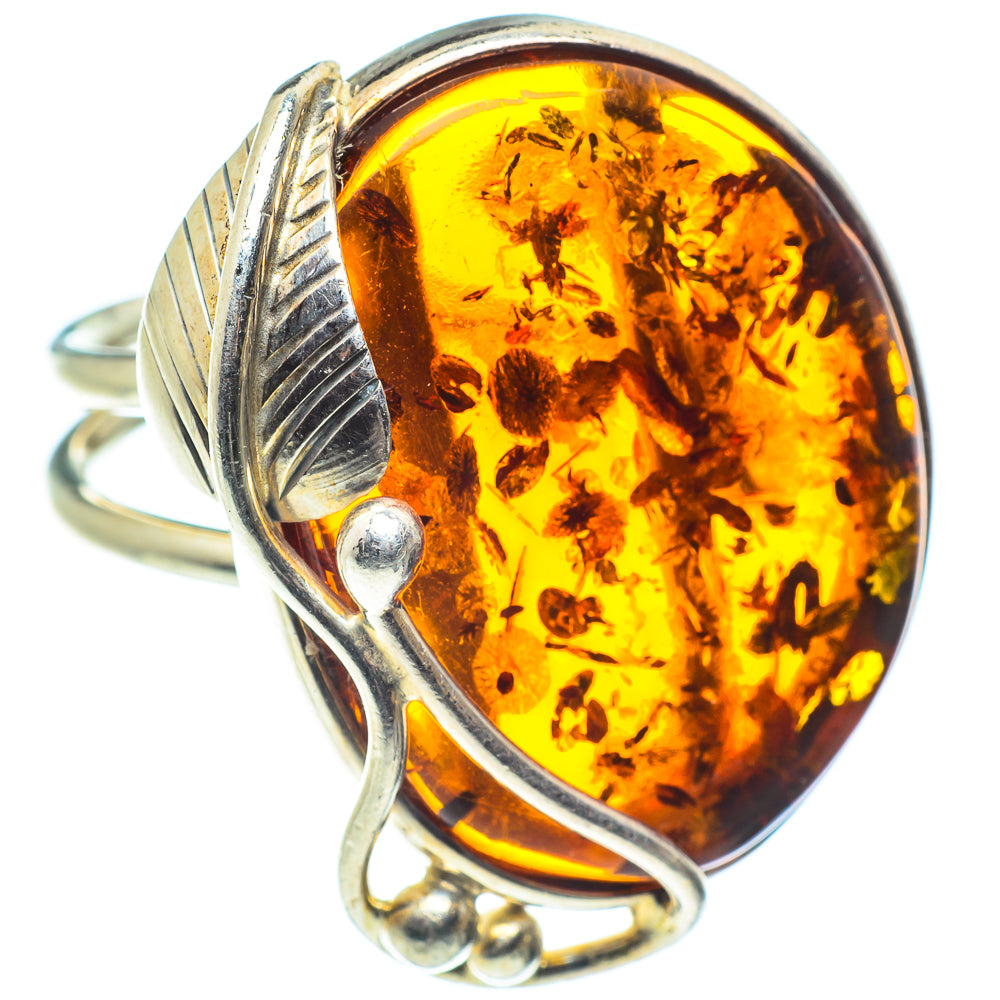 Baltic Amber Rings handcrafted by Anasilvercos - RING58313