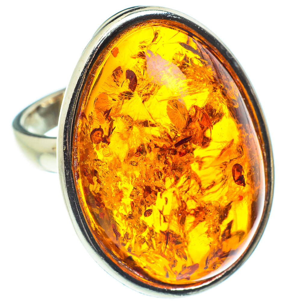 Baltic Amber Rings handcrafted by Anasilvercos - RING58320