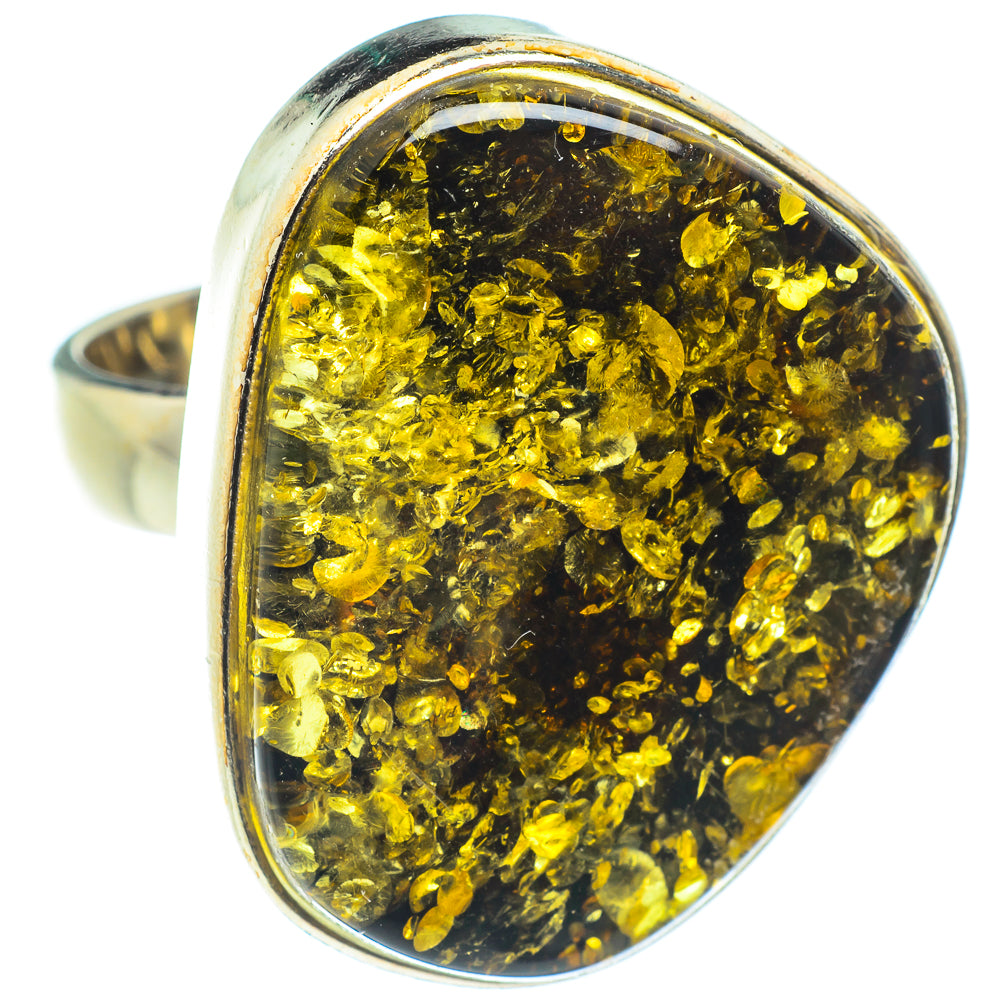 Baltic Amber Rings handcrafted by Anasilvercos - RING58322