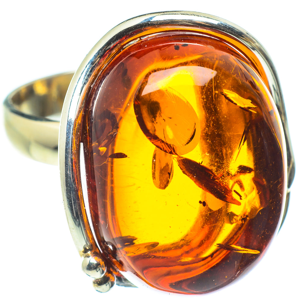 Baltic Amber Rings handcrafted by Anasilvercos - RING58324
