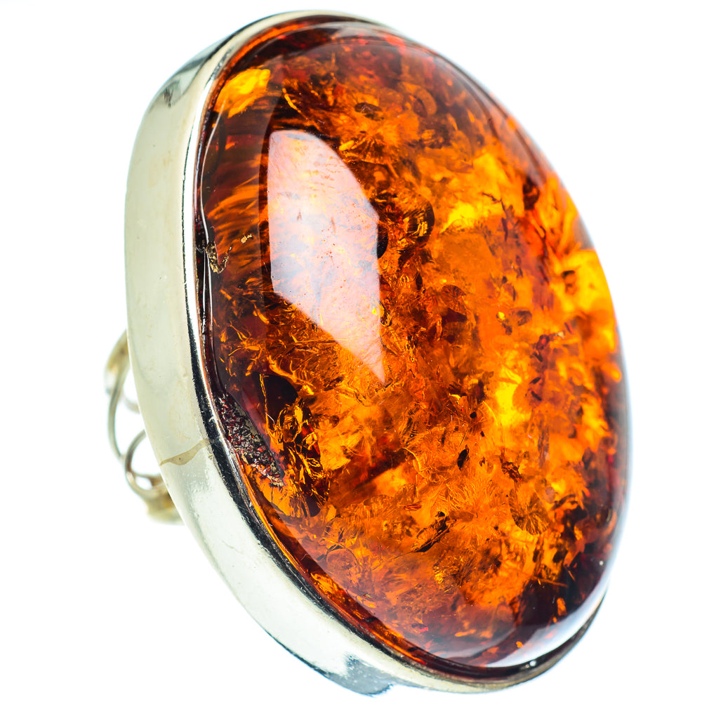 Baltic Amber Rings handcrafted by Anasilvercos - RING58330