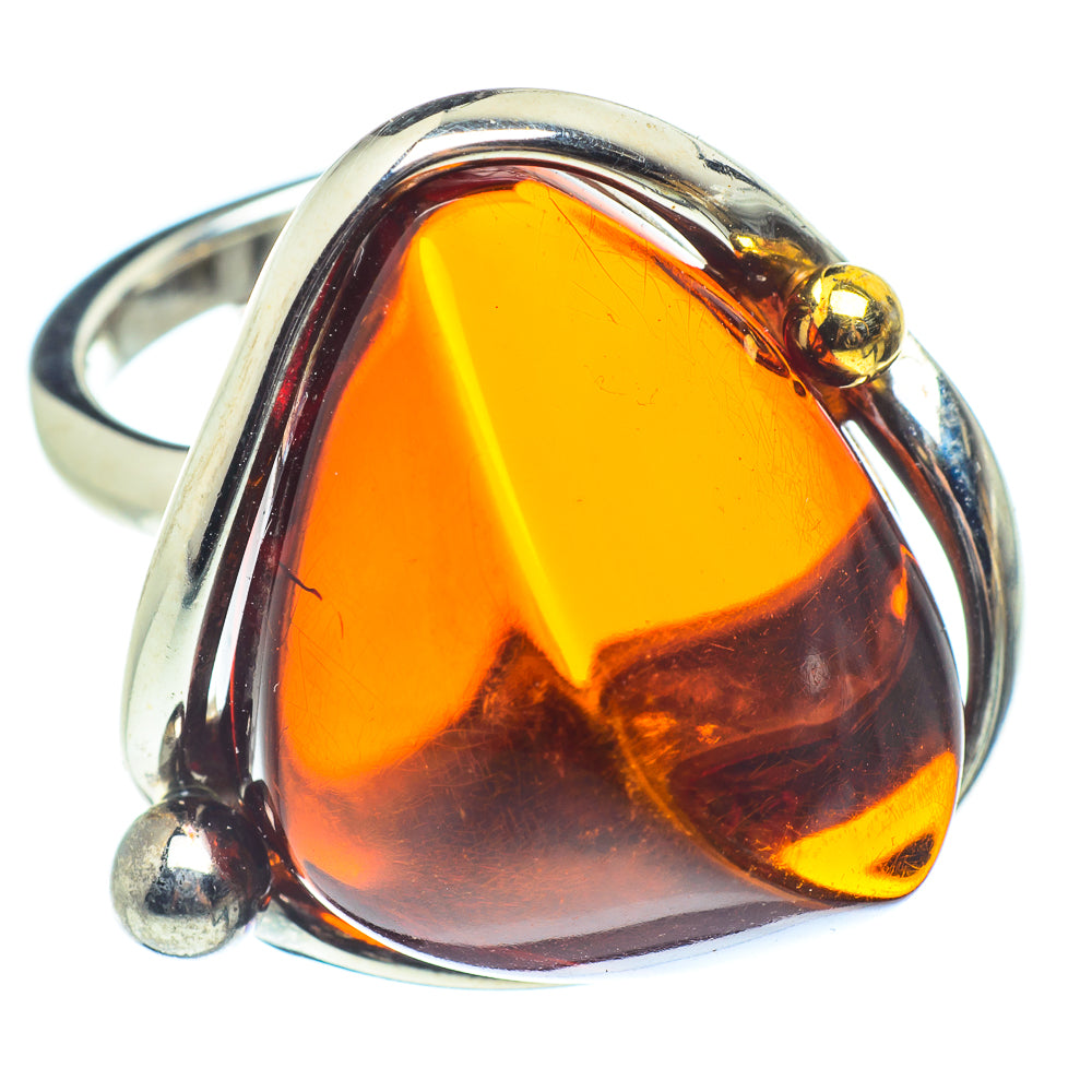 Baltic Amber Rings handcrafted by Anasilvercos - RING58332