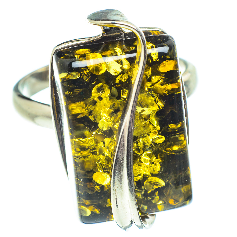 Baltic Amber Rings handcrafted by Anasilvercos - RING58336