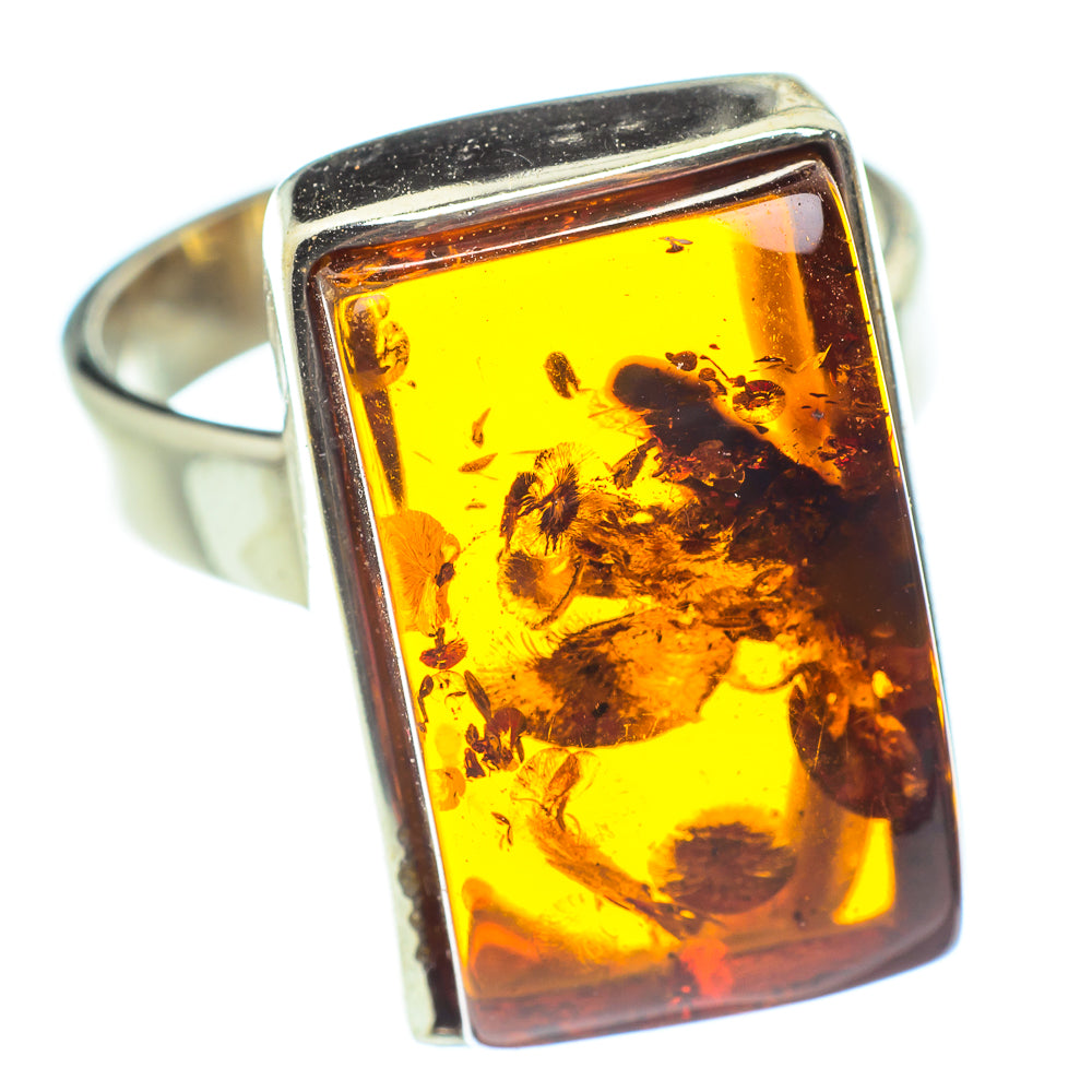 Baltic Amber Rings handcrafted by Anasilvercos - RING58338