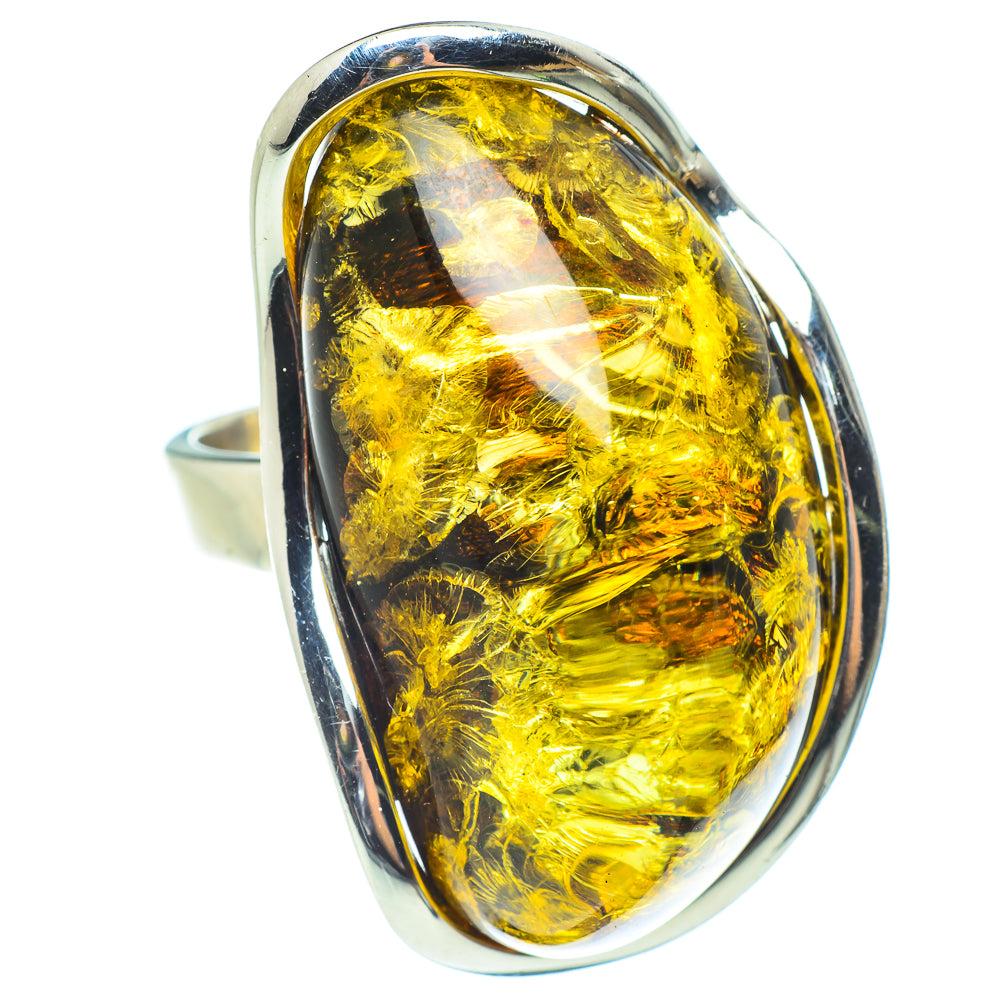 Baltic Amber Rings handcrafted by Anasilvercos - RING58345