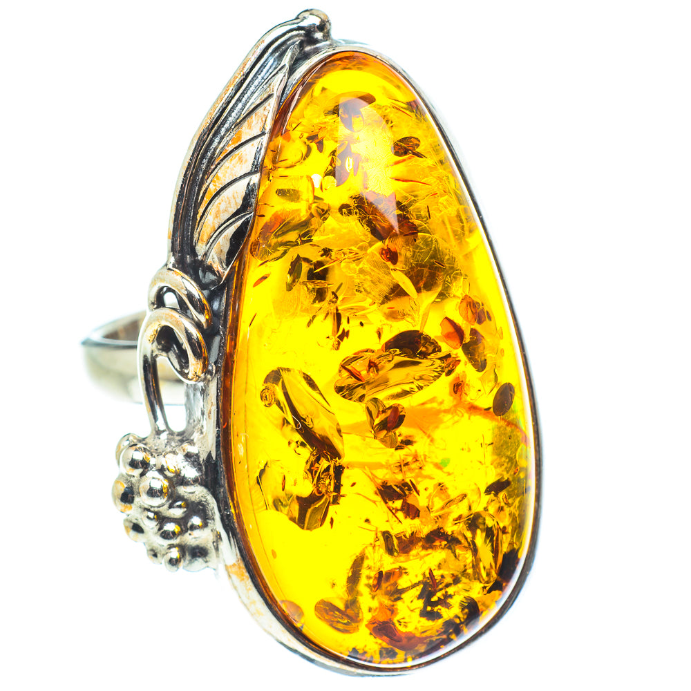 Baltic Amber Rings handcrafted by Anasilvercos - RING58348