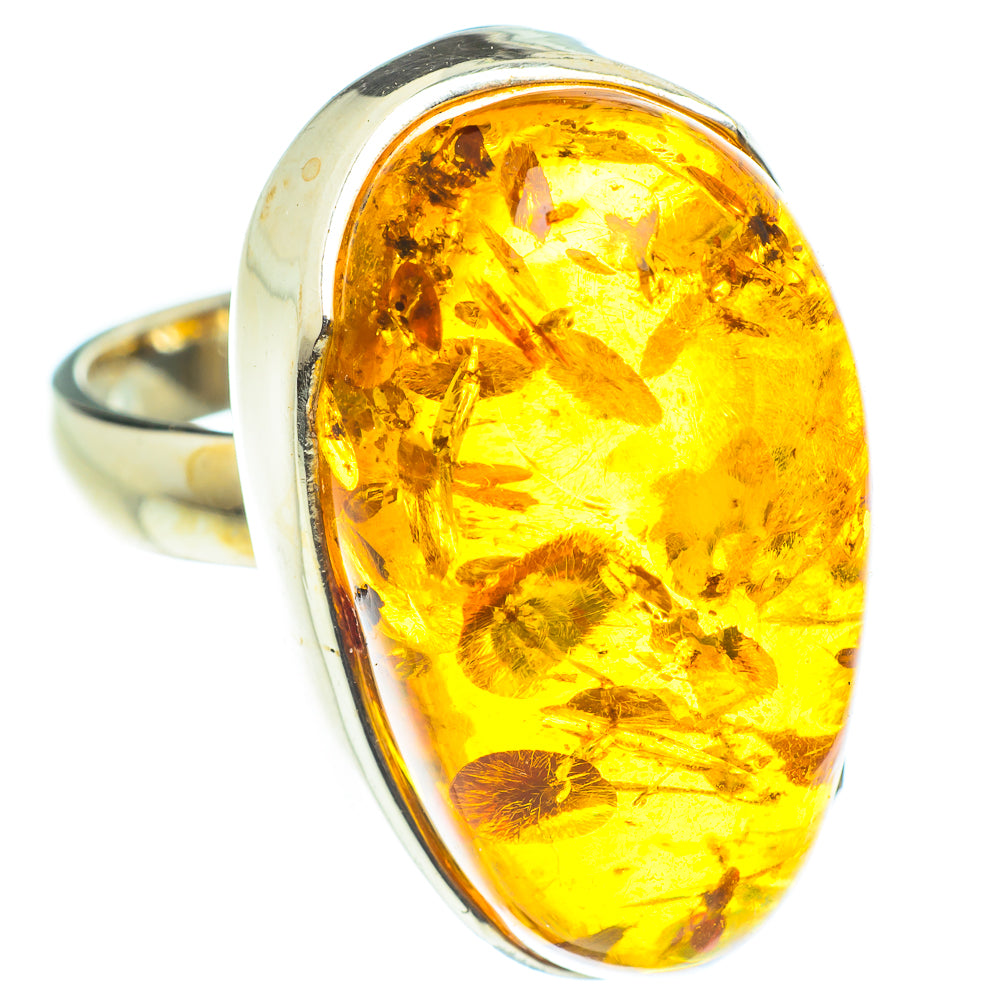 Baltic Amber Rings handcrafted by Anasilvercos - RING58349