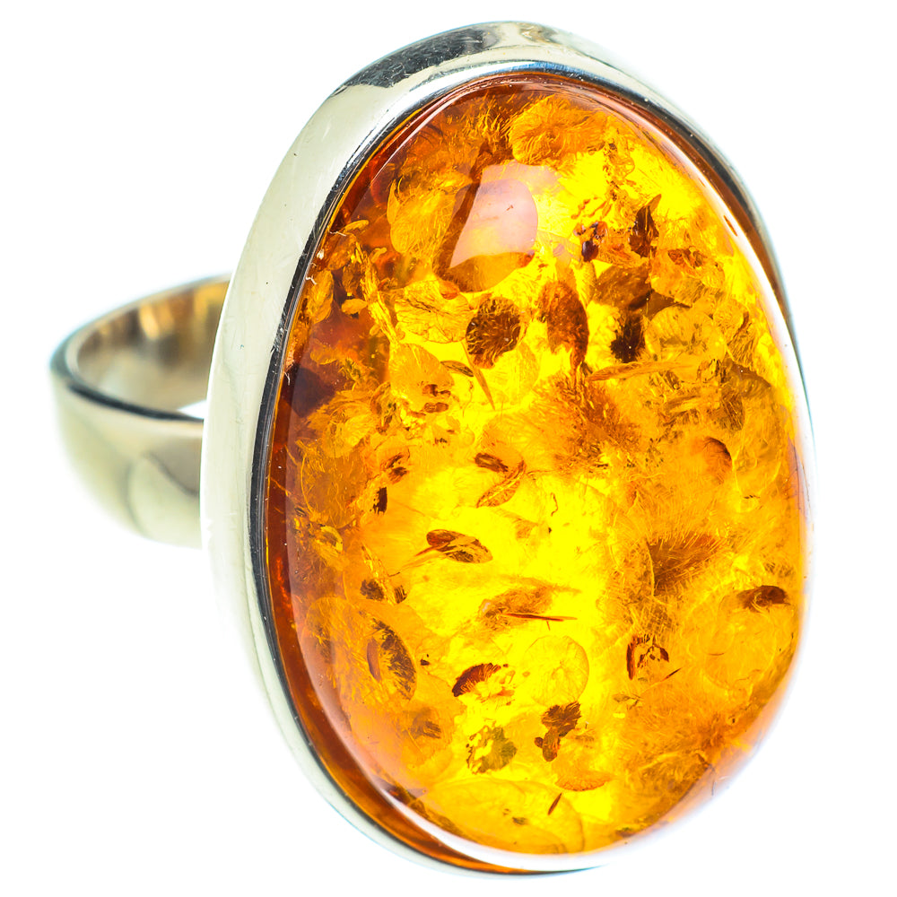 Baltic Amber Rings handcrafted by Anasilvercos - RING58351