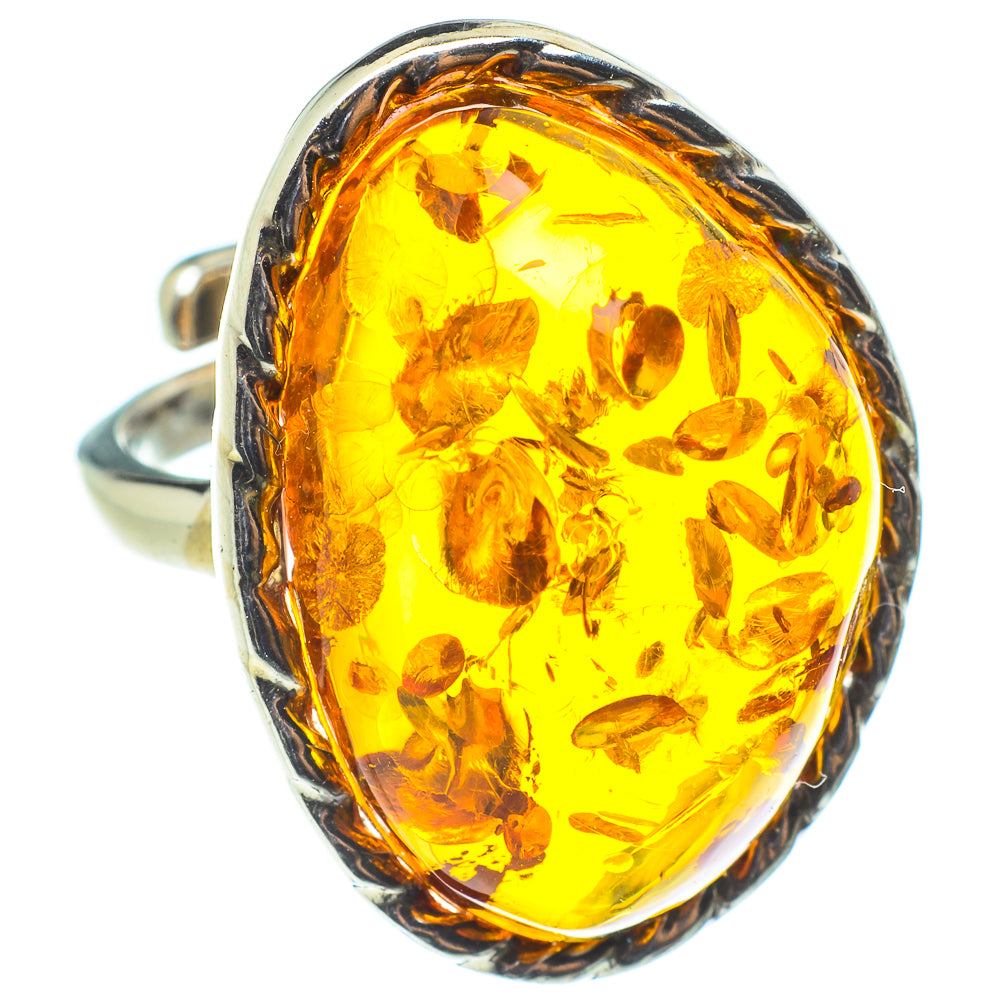 Baltic Amber Rings handcrafted by Anasilvercos - RING58353