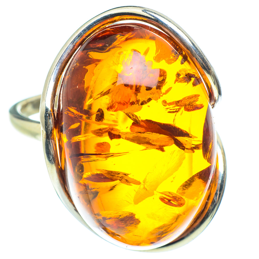 Baltic Amber Rings handcrafted by Anasilvercos - RING58359