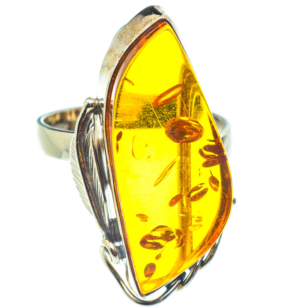 Baltic Amber Rings handcrafted by Anasilvercos - RING58361