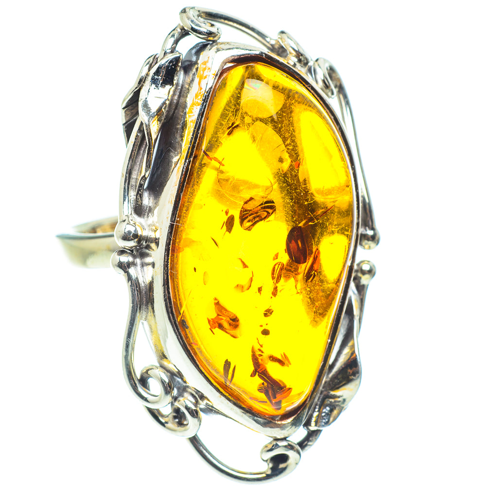 Baltic Amber Rings handcrafted by Anasilvercos - RING58363