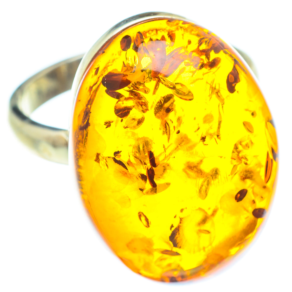 Baltic Amber Rings handcrafted by Anasilvercos - RING58366