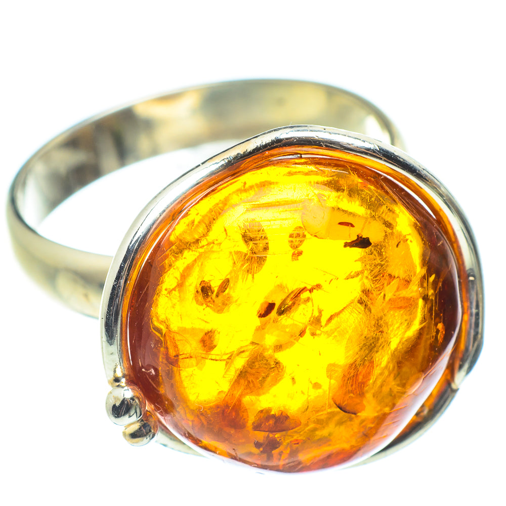 Baltic Amber Rings handcrafted by Anasilvercos - RING58367