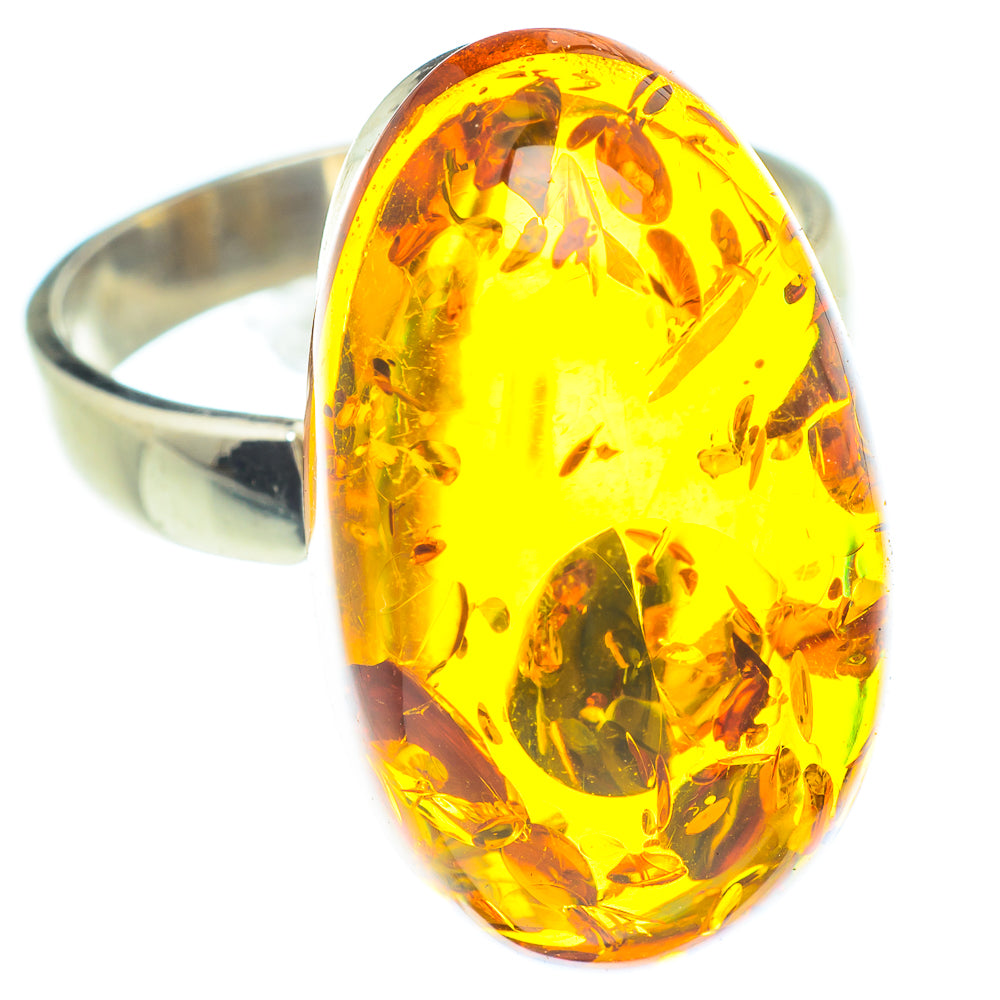 Baltic Amber Rings handcrafted by Anasilvercos - RING58369