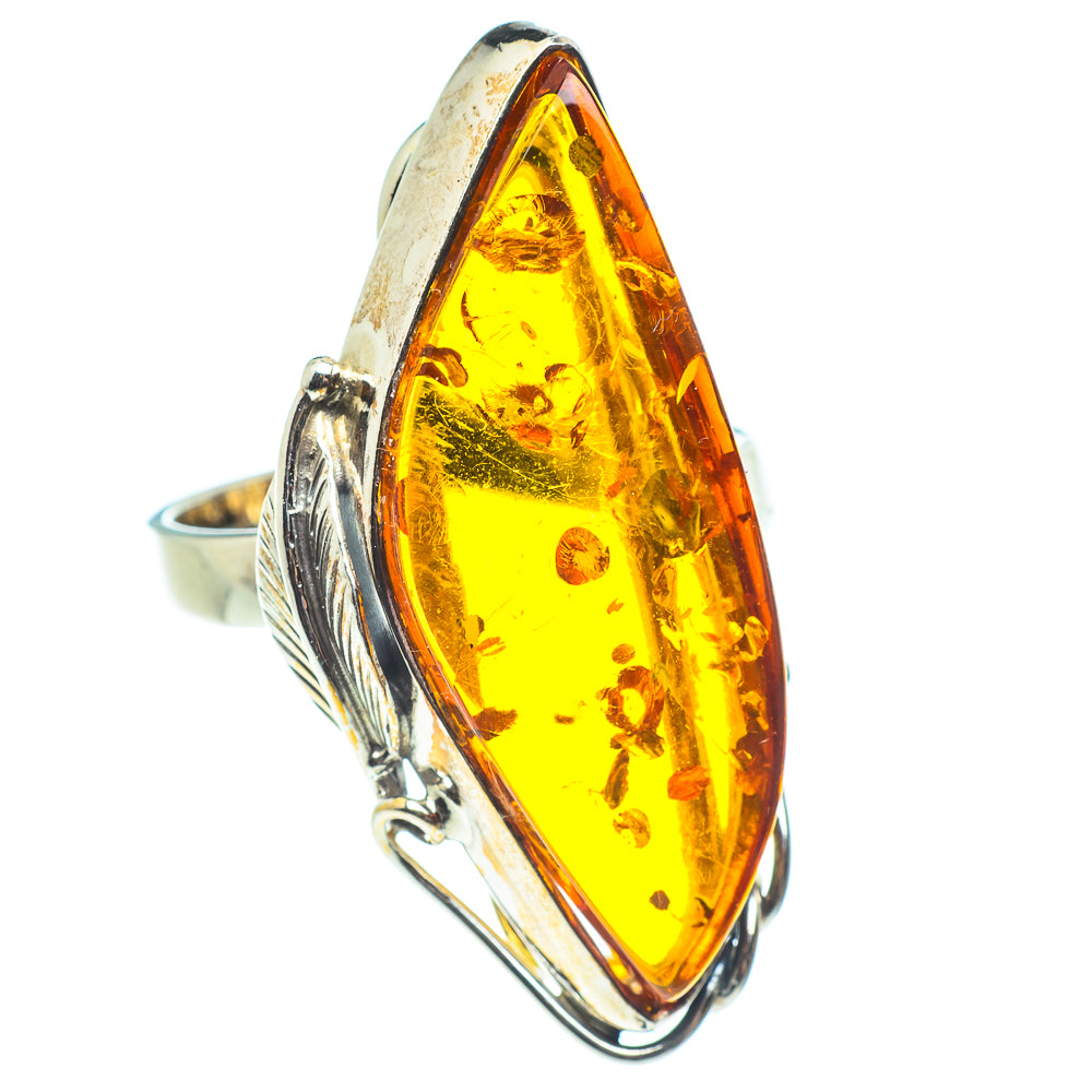 Baltic Amber Rings handcrafted by Anasilvercos - RING58371