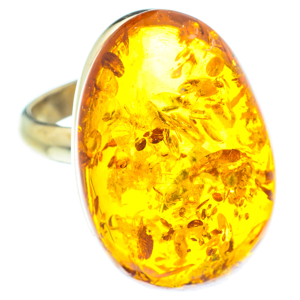 Baltic Amber Rings handcrafted by Anasilvercos - RING58376