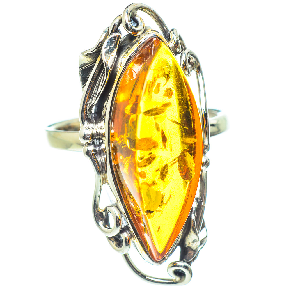 Baltic Amber Rings handcrafted by Anasilvercos - RING58379