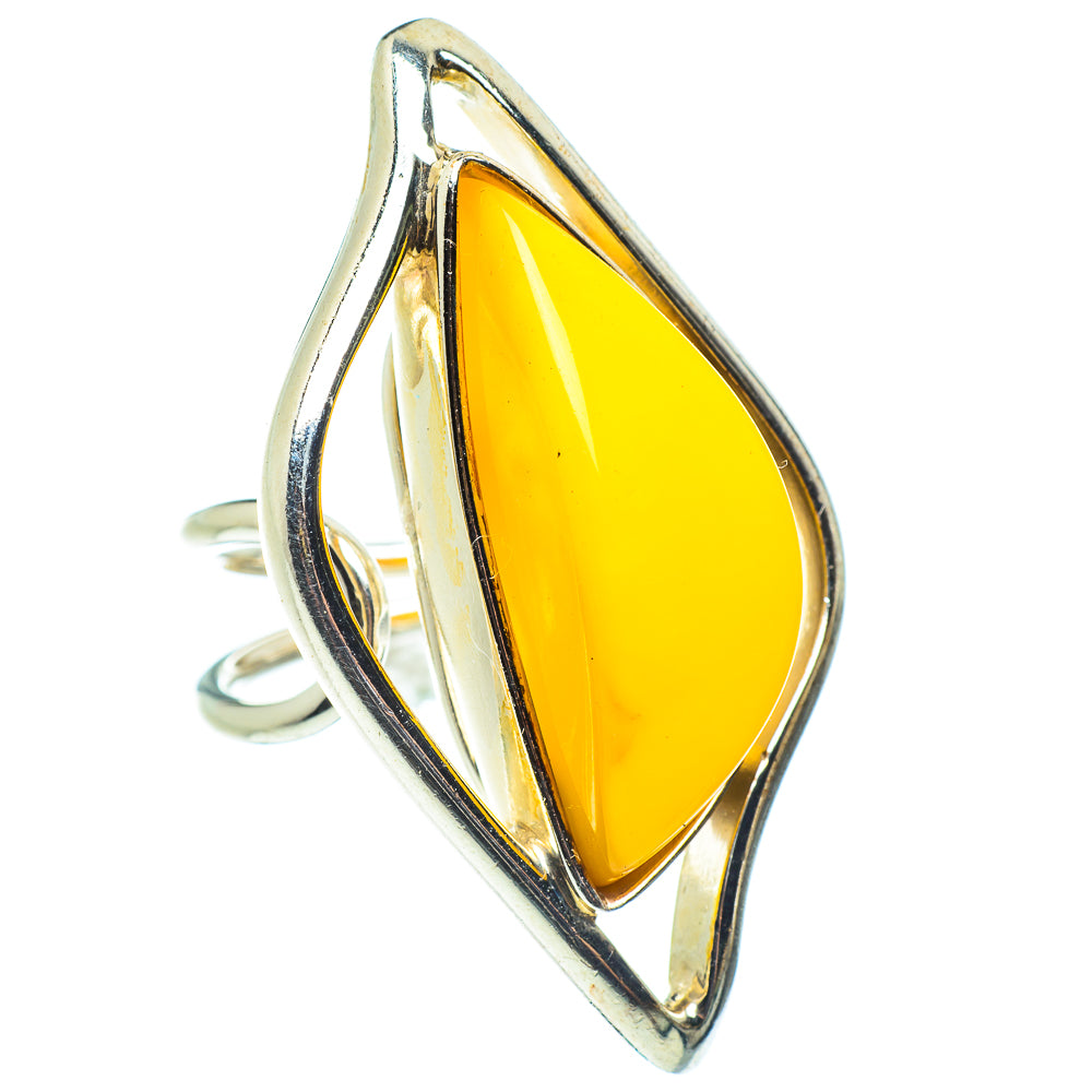 Baltic Amber Rings handcrafted by Anasilvercos - RING58380