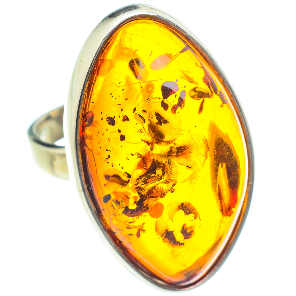 Baltic Amber Rings handcrafted by Anasilvercos - RING58383