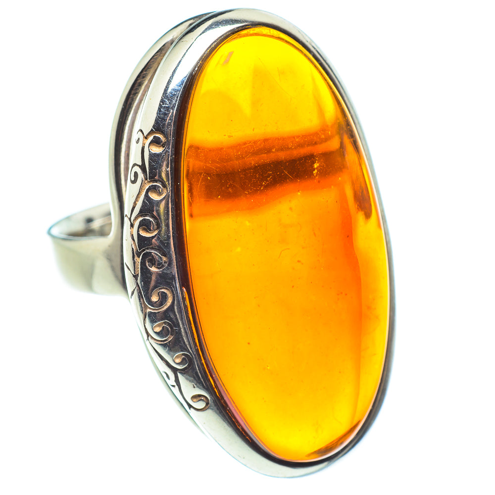 Baltic Amber Rings handcrafted by Anasilvercos - RING58384