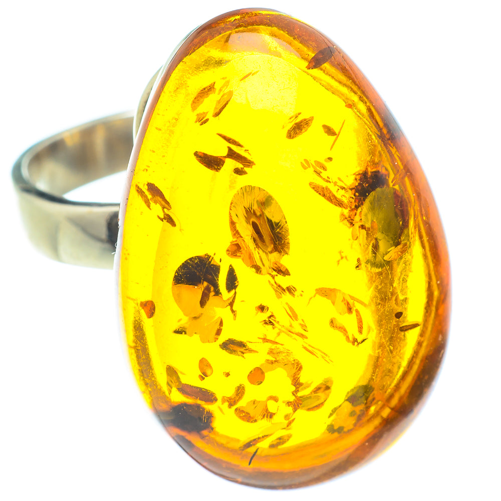 Baltic Amber Rings handcrafted by Anasilvercos - RING58388