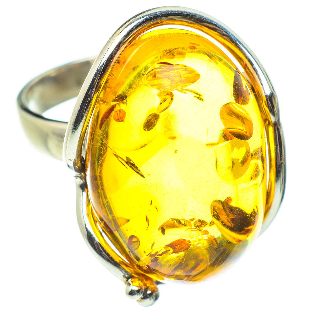 Baltic Amber Rings handcrafted by Anasilvercos - RING58389