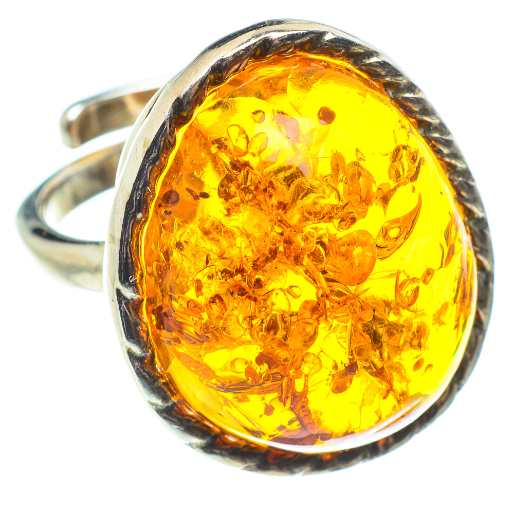 Baltic Amber Rings handcrafted by Anasilvercos - RING58392