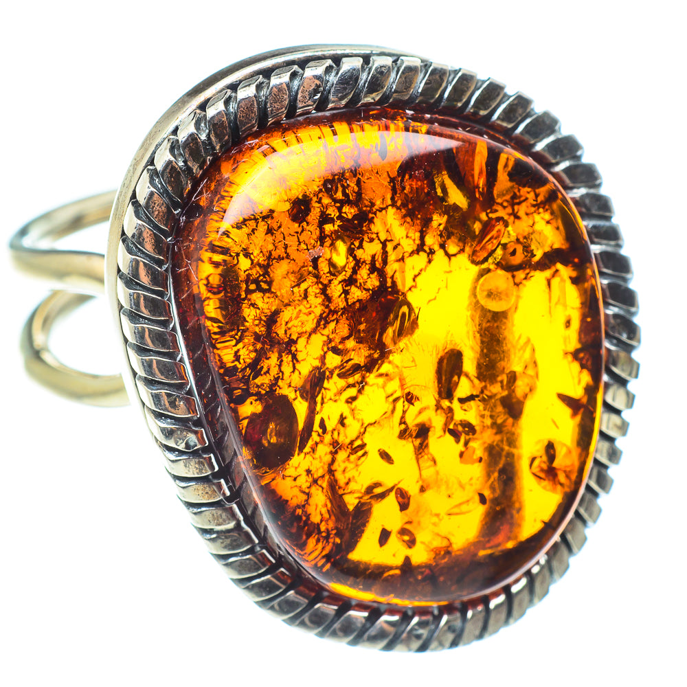 Baltic Amber Rings handcrafted by Anasilvercos - RING58394
