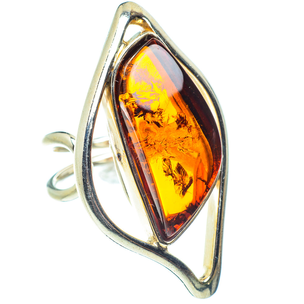 Baltic Amber Rings handcrafted by Anasilvercos - RING58396